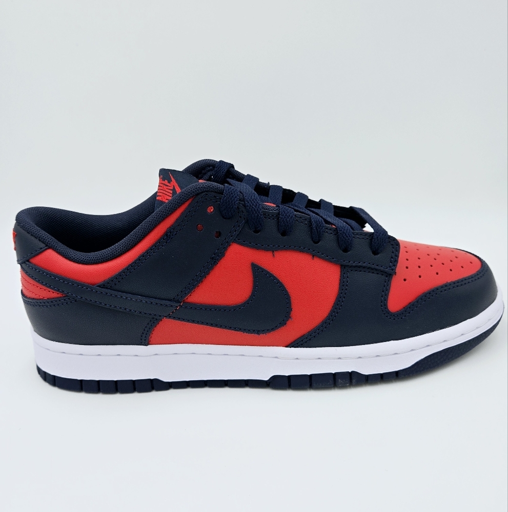 NIKE DUNK LOW RETRO University Red/Obsidian-White Men's Sneakers DV0833-601  #82